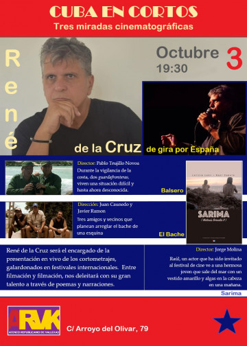 Tres perspectivas cinematográficas que muestran la vida de la sociedad cubana.
Los cortometrajes están dirigidos por cineastas no cubanos, graduados en la reconocida Escuela Internacional de Cine de San Antonio de los Baños de la isla caribeña.